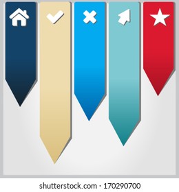 Vector illustration of modern design template