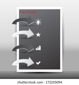 Vector illustration of modern design template