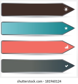 Vector illustration of modern design template