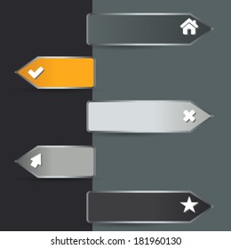 Vector illustration of modern design template