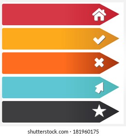 Vector illustration of modern design template