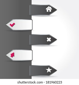 Vector illustration of modern design template