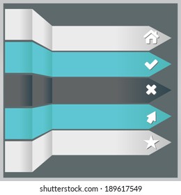 Vector illustration of modern design template