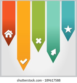 Vector illustration of modern design template