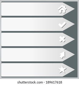 Vector illustration of modern design template