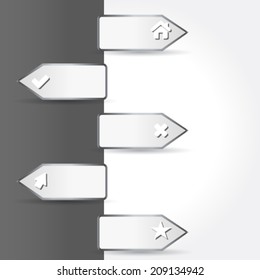 Vector illustration of modern design template