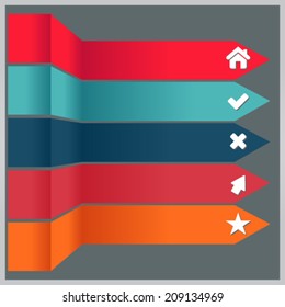 Vector illustration of modern design template