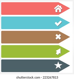 Vector illustration of modern design template