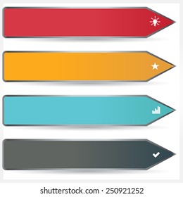 Vector illustration of modern design template