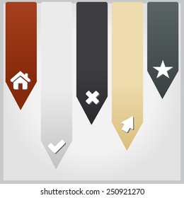 Vector illustration of modern design template