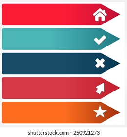 Vector illustration of modern design template