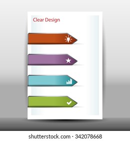 Vector illustration of modern design template