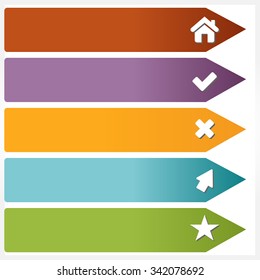 Vector illustration of modern design template