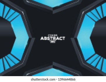 Vector Illustration of modern dynamic abstract with futuristic design background template