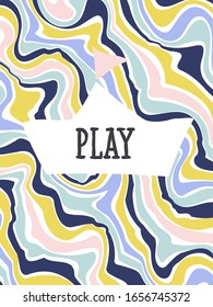 Ilustración vectorial del fondo moderno de fluido dinámico. Banner multicolor, volante, plantilla de diseño de portada o fondo de pantalla de medios sociales con bandas líquidas abstractas contrastantes