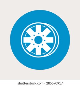 Vector illustration of modern education icon