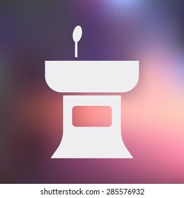 Vector illustration of modern education icon