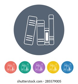 Vector illustration of modern education icon