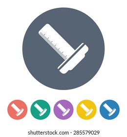 Vector illustration of modern education icon