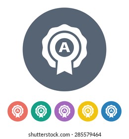 Vector illustration of modern education icon