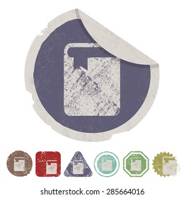 Vector illustration of modern education icon