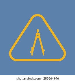 Vector illustration of modern education icon