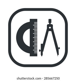 Vector illustration of modern education icon