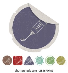 Vector illustration of modern education icon