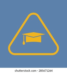 Vector illustration of modern education icon