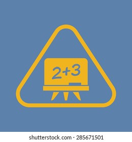 Vector illustration of modern education icon