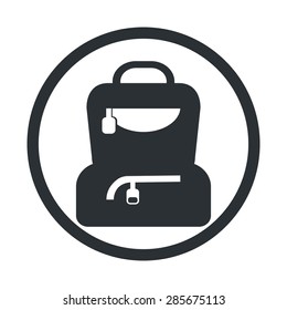 Vector illustration of modern education icon