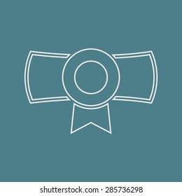 Vector illustration of modern education icon