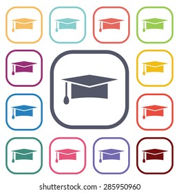 Vector illustration of modern education icon