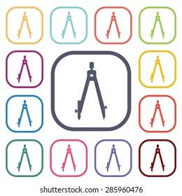 Vector illustration of modern education icon