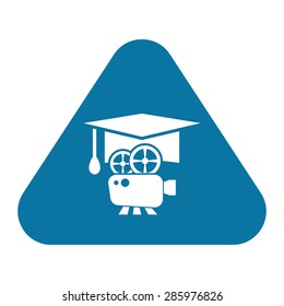 Vector illustration of modern education icon