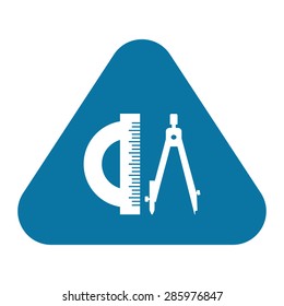 Vector illustration of modern education icon