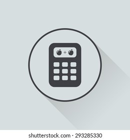Vector illustration of modern education icon