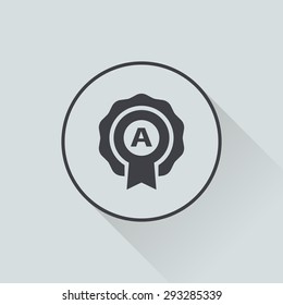 Vector illustration of modern education icon