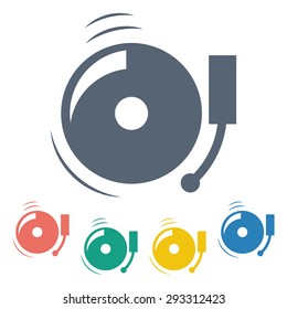 Vector illustration of modern education icon
