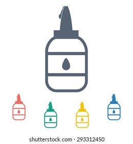 Vector illustration of modern education icon