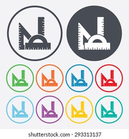 Vector illustration of modern education icon
