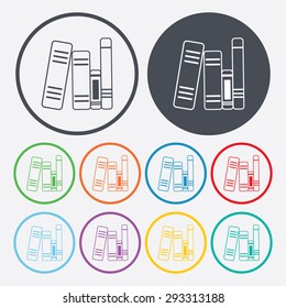 Vector illustration of modern education icon