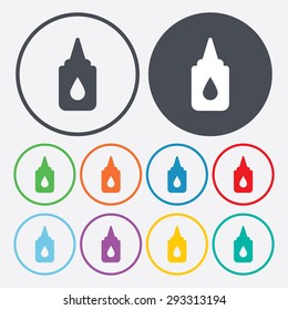Vector illustration of modern education icon
