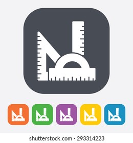 Vector illustration of modern education icon