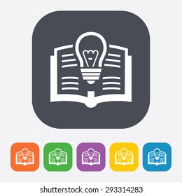 Vector illustration of modern education icon