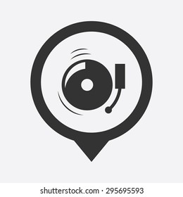 Vector illustration of modern education icon