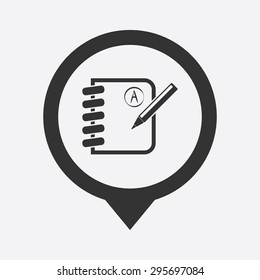 Vector illustration of modern education icon