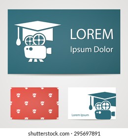 Vector illustration of modern education icon