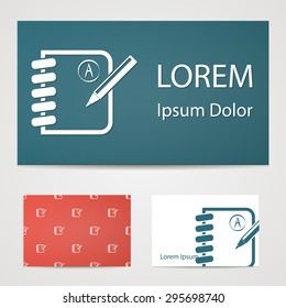 Vector illustration of modern education icon