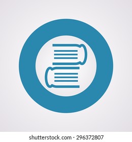 Vector illustration of modern education icon